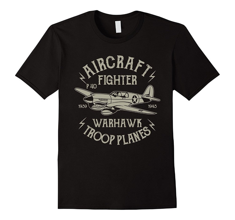 Warhawk P40  Aircraft T-shirt