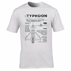 Euro Fighter Typhoon Aircraft T-shirt